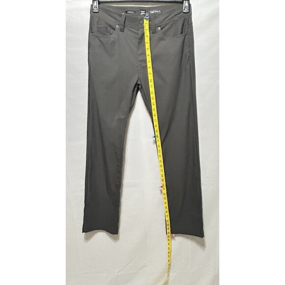 PrAna Brion Pant II Mens 32x32 Gray Standard Fit Pants - Picture 7 of 13